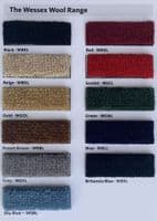 Ford Escort Mk II 1975 to 1981 Carpet Set - Wessex Wool Range