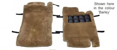 Front Pair Sheepskin Over Rugs - Bentley Azure (1st Generation) From 1995 To 2003