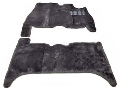 Front Sheepskin Over Rug 1 piece - Rolls Royce Silver Cloud III From 1963 To 1966