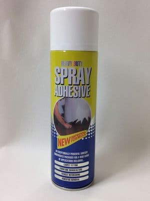 Heavy Duty Spray Adhesive 500ml