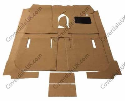 Jaguar Mk II 1960 to 1968 Manual Carpet Set - Wessex Wool Range