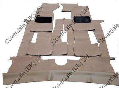 Jensen Interceptor Mk I 1966 to 1969 Carpet Set - Kensington Luxury Wool Range