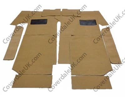 Lotus Elan +2 1967 to 1974 Carpet Set - Wessex Wool Range