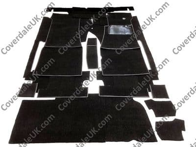 Mercedes 350SL Sports 1971 to 1980 107 Series Carpet Set - Kensington Luxury Wool Range
