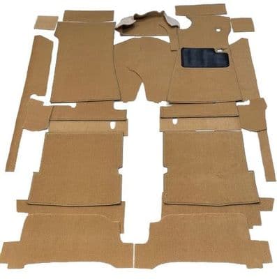 Mercedes 500SL W107 Conv 1980 to 1985 Carpet Set - Kensington Luxury Wool Range