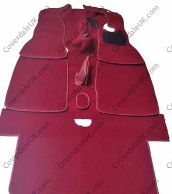 MG TD 1950 to 1953 Carpet Set - Kensington Luxury Wool Range