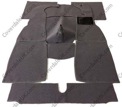 MG TF 1953 to 1955 Carpet Set - Kensington Luxury Wool Range