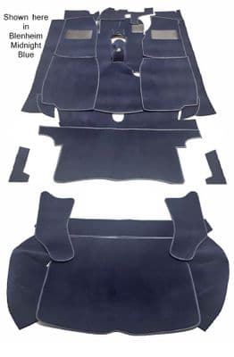 MGB GT 3 Synchro 1965 to 1967 Carpet Set - Kensington Luxury Wool Range