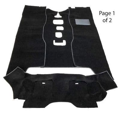 Mitsubishi Shogun LWB 1983 to 1991 Carpet Set - Wessex Wool Range