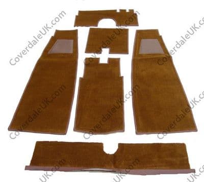 Morris 8 SI/II 1935 to 1937 2&4 Door Saloon Carpet Set - Wessex Wool Range