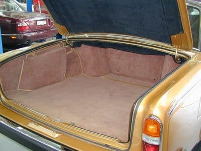 Rolls Royce Silver Shadow I & II 1965 to 1980 Full Boot Carpet Set - Wessex Wool Range