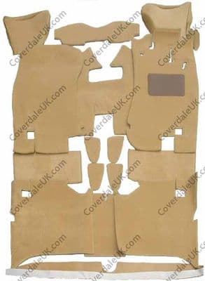 Rolls Royce Silver Shadow I LWB 1969 to 1976 Carpet Set - Wessex Wool Range