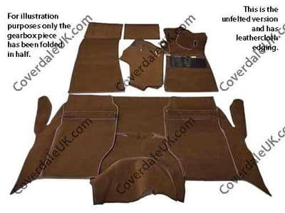 Rover P5b Saloon 1967 to 1973 Carpet Set  - Kensington Luxury Wool Range