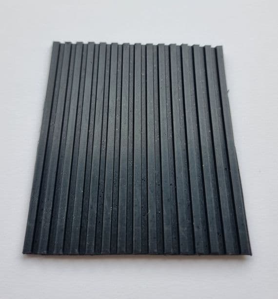 Rubber Matting - Flat Fluted