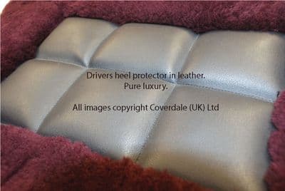 Set of 4 Sheepskin Over Rugs - Maybach 62 (With Partition) From 2003 To -