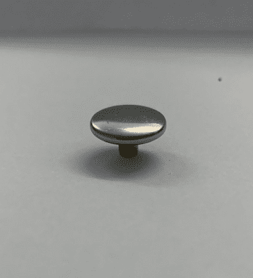 Silver 15mm domed cap