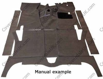 Standard  Ensign 1957 to 1963 Carpet Set - Blenheim Range