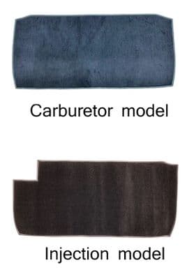 TR4a Boot Mat Only - Kensington Luxury Wool Range