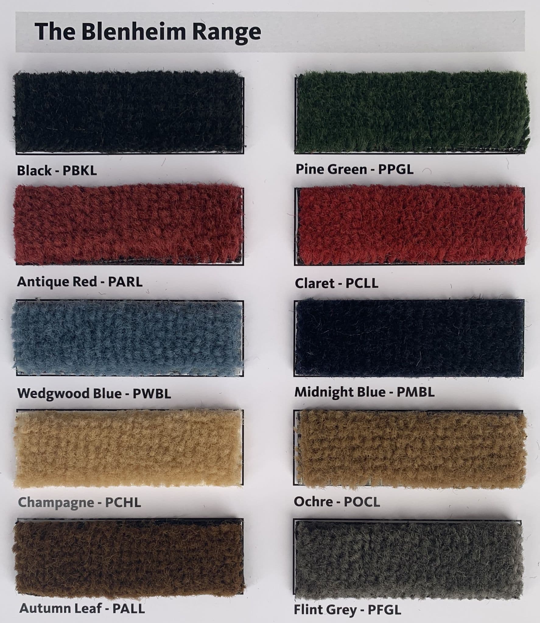 Triumph Stag carpets