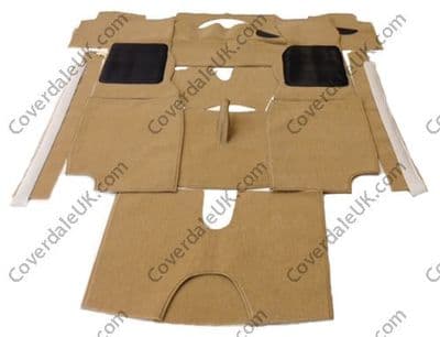 Triumph TR4a 1965 to 1967 Carpet Set - Wessex Wool Range