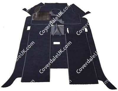 Vanden Plas Princess 1100/1300 1963 to 1974 Carpet Set - Wessex Wool Range