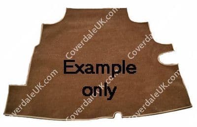 Vanden Plas Princess 4 Litre R-Type 1964 to 1968 Boot Mat Only - Wessex Wool Range