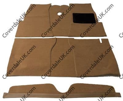 Volvo  Amazon 122S 1957 to 1962 Carpet Set - Kensington Luxury Wool Range