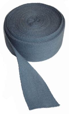Wedgwood Blue Cotton Webbing