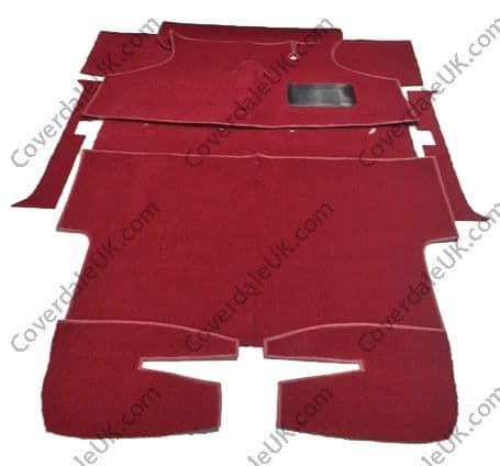 Wolseley Hornet Series 2 1963 to 1964 Carpet Set - Kensington Luxury Wool Range