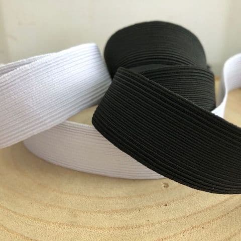Elastic 25mm Black ONLY