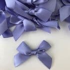 Iris Lilac Satin Large 15mm Ribbon Bows