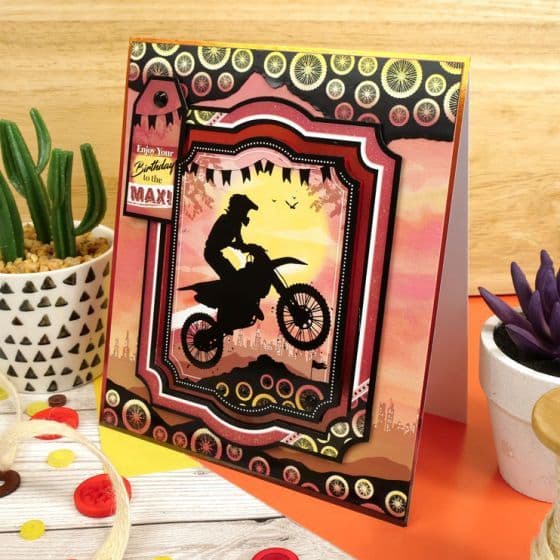 Sporting Silhouettes Luxury Die Cut Paper Craft Topper Kit