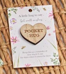 A Little Pocket Hug - Get Well Wishes