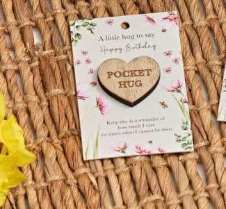 A Little Pocket Hug - Happy Birthday