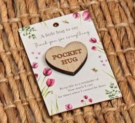 A Little Pocket Hug - Thank you for everything