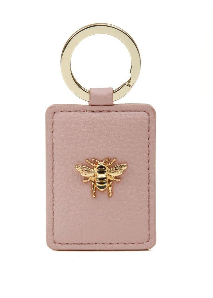 Alice Wheeler - Pink Keyring With Bee