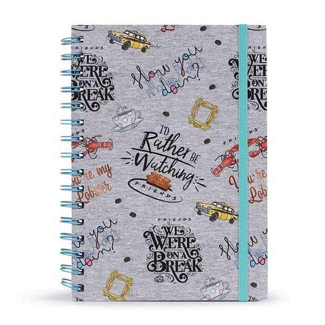 Friends - A5 Wiro Notebook - Quotes