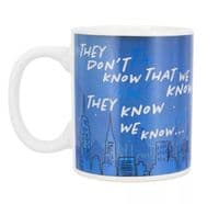 Friends - 'They Don't Know' Heat Changing Mug