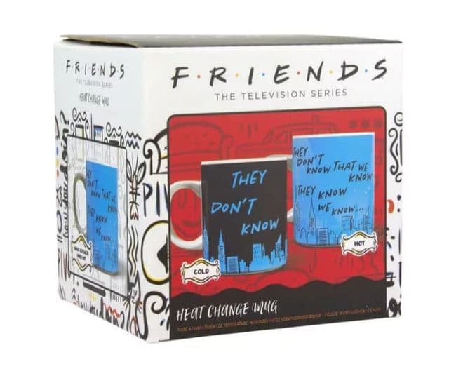 Friends - 'They Don't Know' Heat Changing Mug