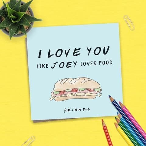 Friends - TV Series - Card - Love you