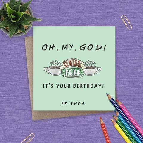 Friends - TV Series - Card - Oh My God Birthday
