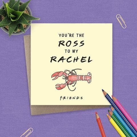 Friends - TV Series - Ross to Rachel