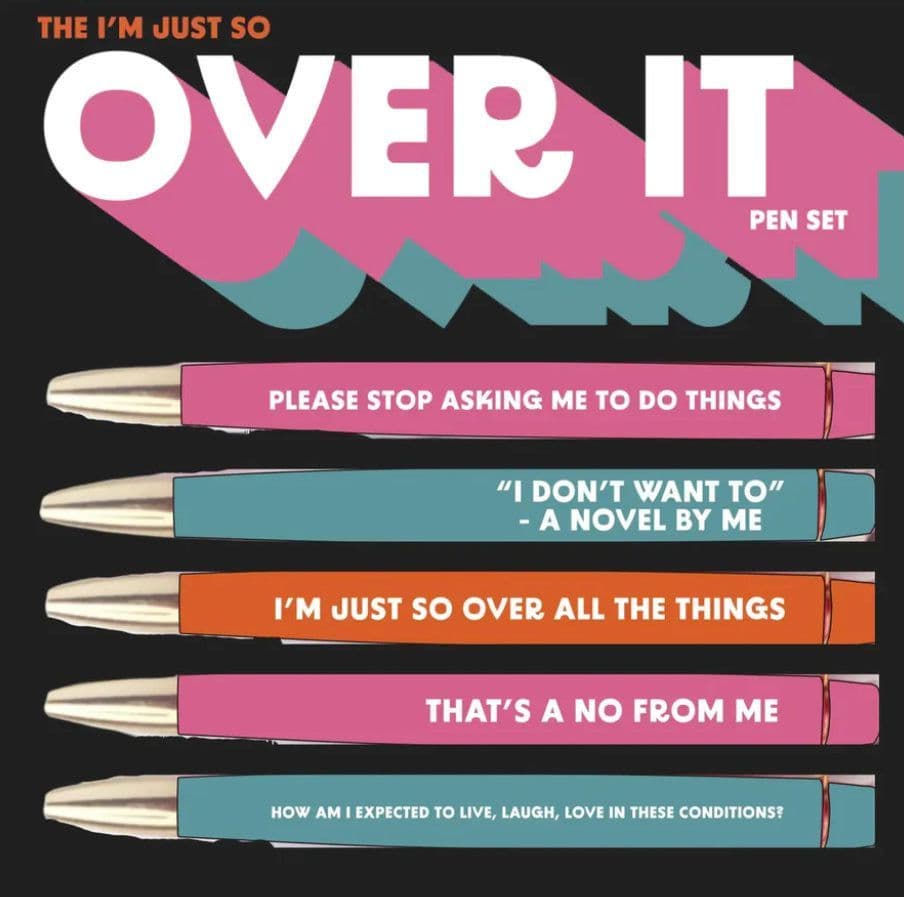 Fun Club - Over It Pen Set