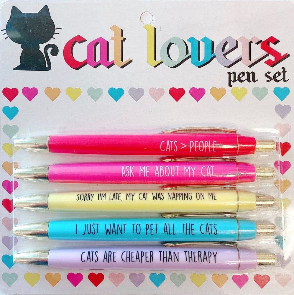 Fun Club - Pen Set Cat Lover