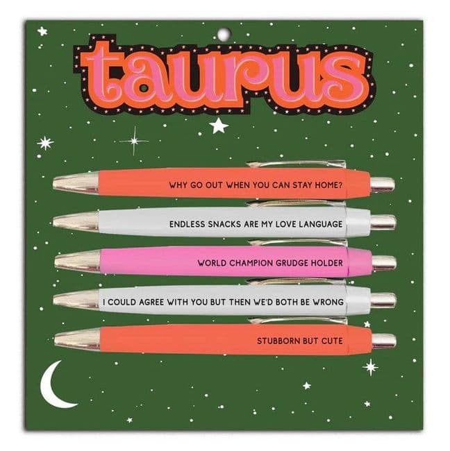 Fun Club - Pen Set - Taurus