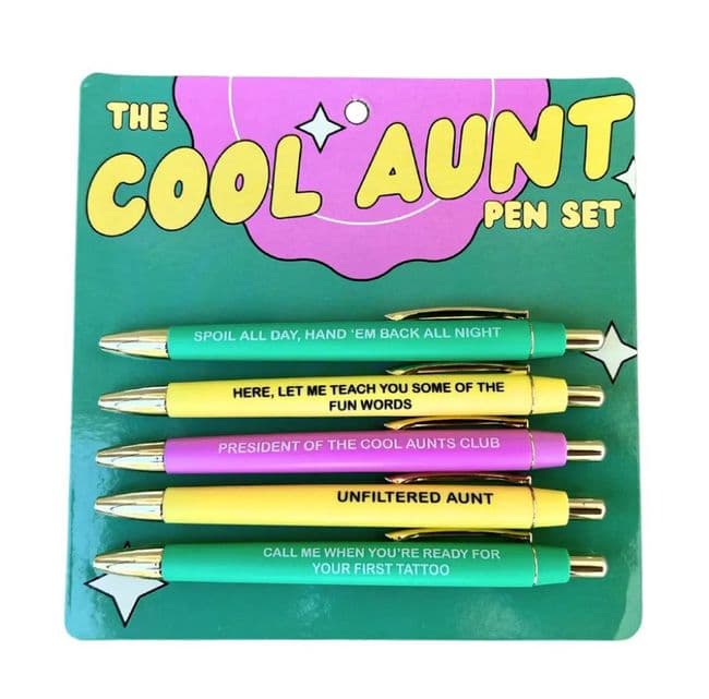 Fun Club - The Cool Aunt Pen Set