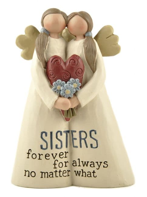 Heaven Sends - Angel Ornament - Sisters Forever