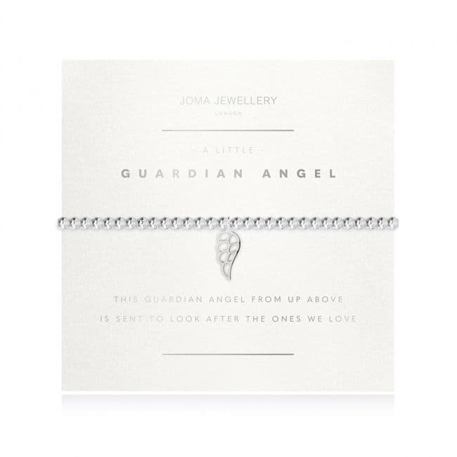 Joma Jewellery - A Little Guardian Angel Bracelet Faceted