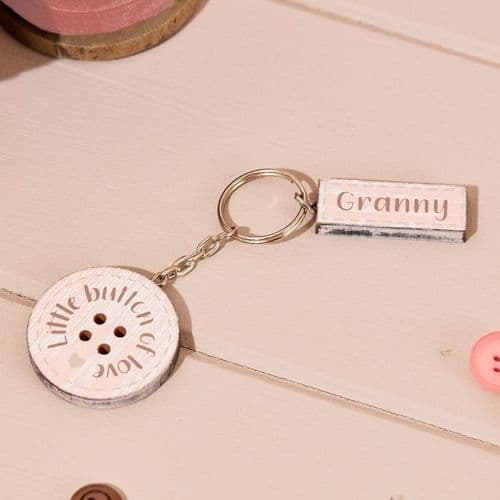 Langs - Button Keyring - Granny