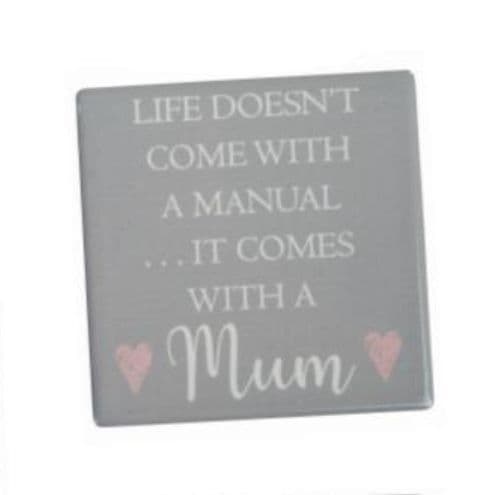 Langs - Ceramic Coaster - Mum Manual